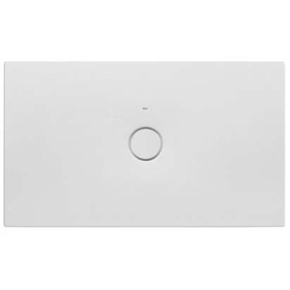 Brodzik ceramiczny prostokątny 120x70 + syfon Roca CRATOS A3740L7620 biały mat