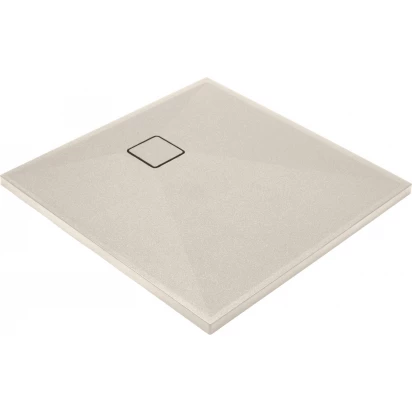 Brodzik granitowy kwadratowy 90x90 Deante CORREO KQR 541B beż
