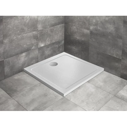 Brodzik kwadratowy 100x100 Radaway DOROS C SDRC1010-01-04S stone white