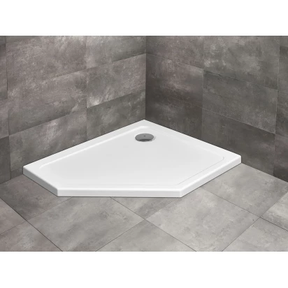 Brodzik pięciokątny 100x80x5 Radaway DOROS PT SDRPT1080-01R prawy