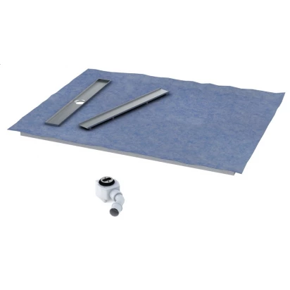 Brodzik podpłytkowy 80x120x5/11,5 Schedpol Stabilsound Base S4 10.008/OLKB/CE CIRCLE