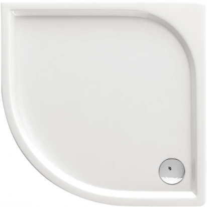 Brodzik półokrągły 80x80 płaski Deante CUBIC KTK 052B