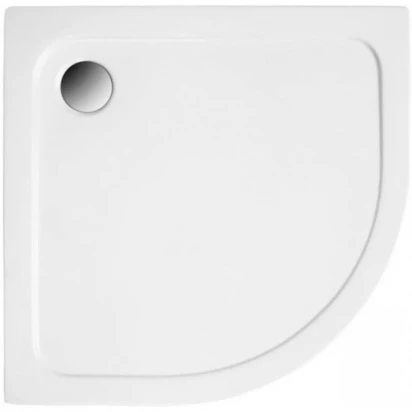 Brodzik półokrągły 80x80 Polimat STANDARD 00787