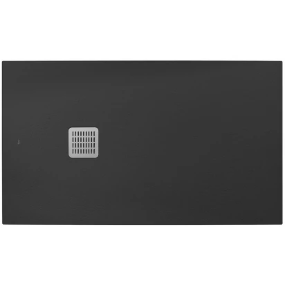 Brodzik prostokątny 100x70 + syfon Roca TERRAN AP1013E82BC01640 onyks