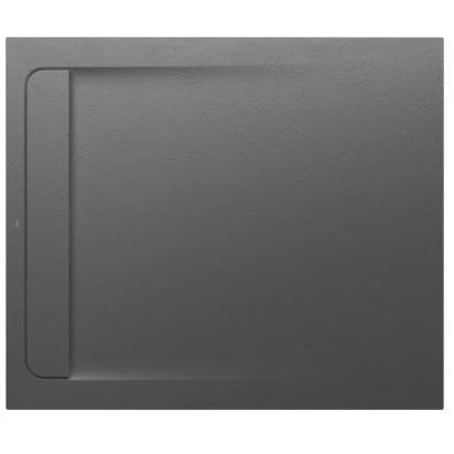 Brodzik prostokątny 100x80 + odpływ liniowy Roca AQUOS AP6013E832001640 onyks