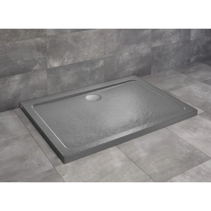 Brodzik prostokątny 100x90x5 Radaway DOROS D STONE SDRD1090-01-64S antracyt