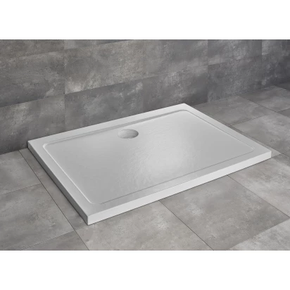 Brodzik prostokątny 110x80 Radaway DOROS D SDRD1180-01-04S stone white