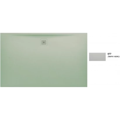 Brodzik prostokątny 160x100 Laufen PRO H2119550770001 jasny szary