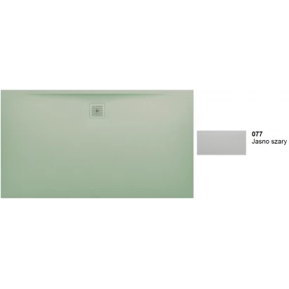 Brodzik prostokątny 160x90 Laufen PRO H2119500770001 jasny szary