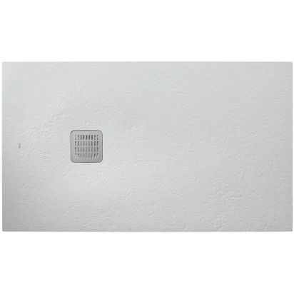 Brodzik prostokątny 180x100 + syfon Roca TERRAN AP1017083E801630 perłowy