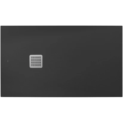 Brodzik prostokątny 180x80 + syfon Roca TERRAN AP10170832001640 onyks