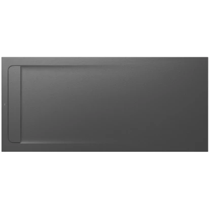 Brodzik prostokątny 200x90 + odpływ liniowy Roca AQUOS AP6017D038401640 onyks