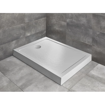 Brodzik prostokątny 90x70 Radaway DOROS F COMPACT SDRFP9070-05-04S stone white