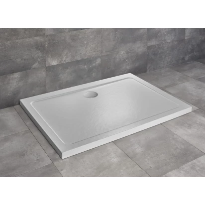 Brodzik prostokątny 90x80x5 Radaway DOROS D STONE SDRD9080-01-04S biały