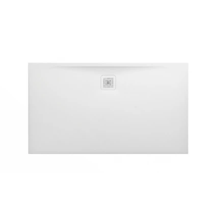 Brodzik prostokątny konglomeratowy 140x80 Laufen PRO 210953.077 jasno szary