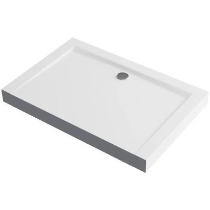 Brodzik prostokątny wysoki 120x80 Excellent FORMA COMPACT X BREX.1403.120.080.WHC biały struktura