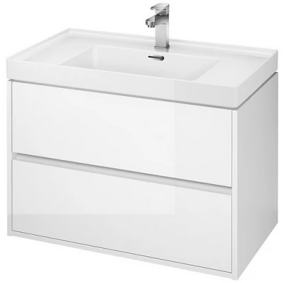 Cersanit CREA Szafka z umywalką 80 cm S801-279 biała