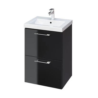 Cersanit GALAXY Szafka 50 cm pod umywalkę COMO, COLOUR 50 S572-002 czarna