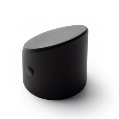 Czarne pokrętło Deante ARNIKA XDCA7FLL3 lewe