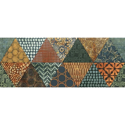 Dekor ścienny 29,8x74,8 Tubądzin GOLDGREEN B