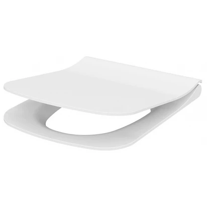 Deska WC wolnoopadająca Cersanit CITY SQUARE K98-0125 duroplast