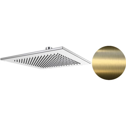 Deszczownica 25 cm Graff 5135400-BAU / E-8439-BAU złoty szczotkowany 24k