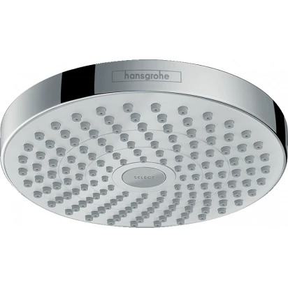 Deszczownica okrągła 18 cm Hansgrohe CROMA SELECT S 26522400 biała/chrom
