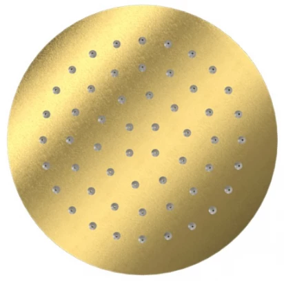 Deszczownica okrągła 25 cm Excellent AREX.3025GB złoto szczotkowane