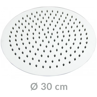 Deszczownica okragła 30 cm Hydroland ULTRA SLIM DESZCZ.OK.30 stal