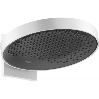 Deszczownica okrągła 36 cm ścienna Hansgrohe RAINFINITY 26230700 biała mat