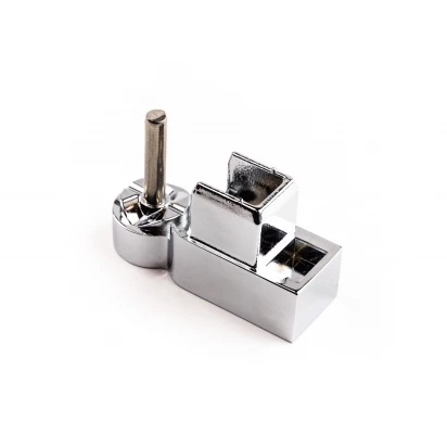 Dolny zawias parawanu 1 i 2 skrzydłowego Cersanit EASY NEW S900-2619 chrom