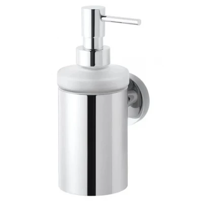 Dozownik do mydła w płynie 0,2L / metalowa obudowa, szkło matowe Stella CLASSIC 07.427 chrom