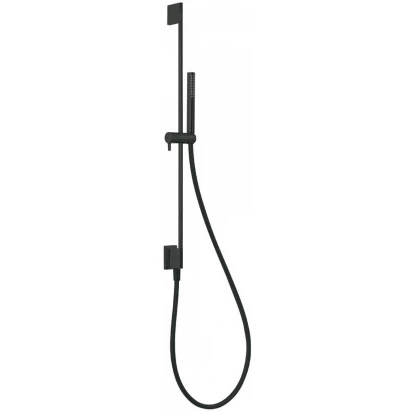 Drążek przesuwny z zestawem natryskowym Tres Duchas Exclusive 034.931.01.NM czarny-matowy
