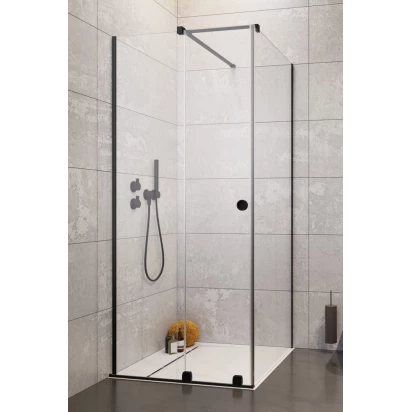 Drzwi prysznicowe 100cm Radaway FURO BLACK KDJ RH 10104492-54-01LU,10110510-01-01 lewe