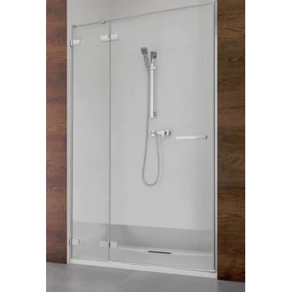 Drzwi prysznicowe 110x200 Radaway EUPHORIA DWJ 383812-01L + 383212-01L lewe