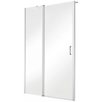 Drzwi prysznicowe 120x190 Besco EXO-C EC-120-190C z/kolumnowy
