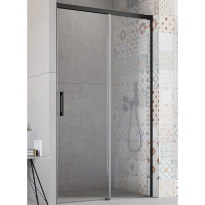 Drzwi prysznicowe 140x200 Radaway IDEA BLACK DWJ 387018-54-01R prawe