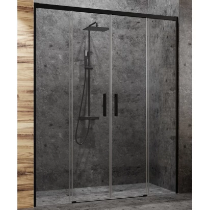 Drzwi prysznicowe 170x200 Radaway IDEA BLACK DWD 387127-54-01