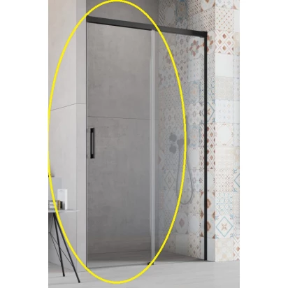 Drzwi prysznicowe 620 IDEA 8 BLACK DWJ 10330620-54-01R prawe