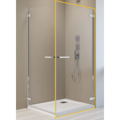 Drzwi prysznicowe 80x200 Radaway ARTA KDD I 386060-03-01R prawe