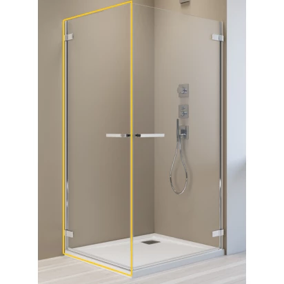 Drzwi prysznicowe 90x200 Radaway ARTA KDD I 386061-03-01L lewe