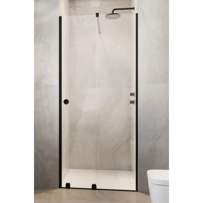 Drzwi prysznicowe 90x200 Radaway FURO BLACK DWJ RH 10107442-54-01RU,10110460-01-01 prawe