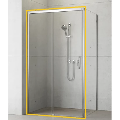 Drzwi prysznicowe do kabiny 150x205 Radaway IDEA KDJ 387045-01-01L lewe