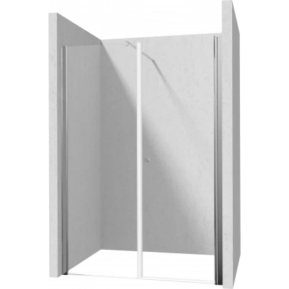 Drzwi prysznicowe do wnęki 160cm Deante KERRIA PLUS KTSW047P,KTS 011X,KTS 039P ścianka 90 + d/wahadłowe 70