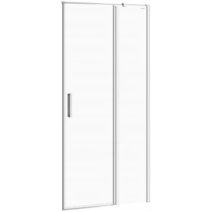 Drzwi prysznicowe na zawiasach do kabiny 80x195 Cersanit MODUO S162-004 transparent/prawe