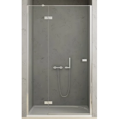 Drzwi prysznicowe wnękowe 100x200 New Trendy REFLEXA EXK-5062 prawe