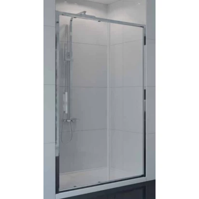 Drzwi prysznicowe wnękowe 120x195 szkło czyste New Trendy NEW CORRINA D-0090A