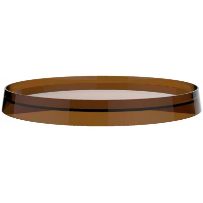 Dysk okrągły 27,5 cm Laufen KARTELL H3983350810011 bursztynowy