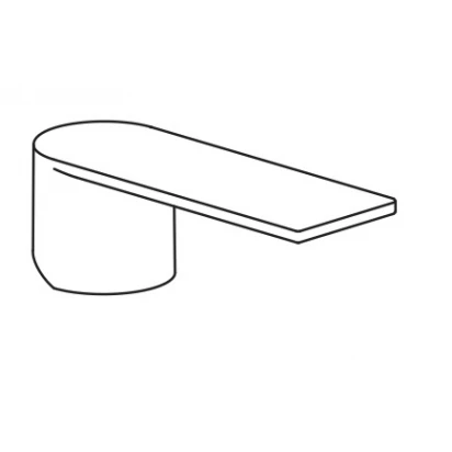 Dźwignia baterii zlewozmywakowej Tres LOFT-TRES 299.083.06