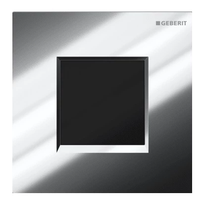 Elektroniczny Przycisk spłukujący Typ20 z zasilaniem bateryjnym do pisuaru Geberit 116.037.KH.1 chrom błyszczący / chrom matowy